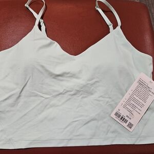 Lululemon Athletica Mint Green Cropped Cami Tank